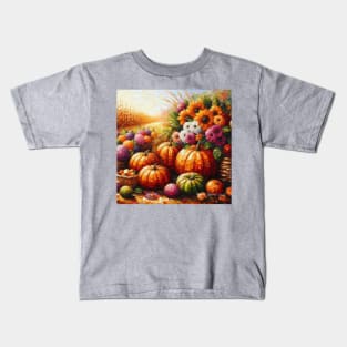 Colorful Harvest Kids T-Shirt